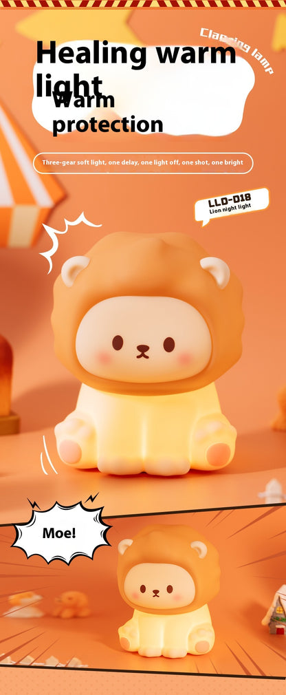 Squishy Lion Cub Night Light