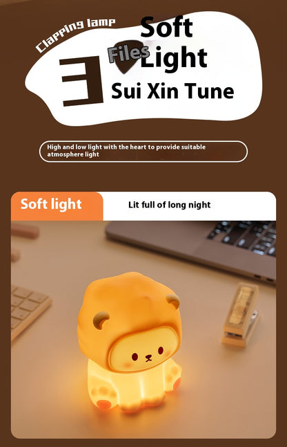 Squishy Lion Cub Night Light