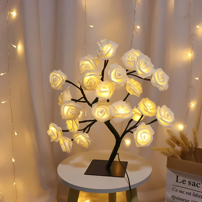 LED Rose Flower Table Lamp - JDrop, LLC