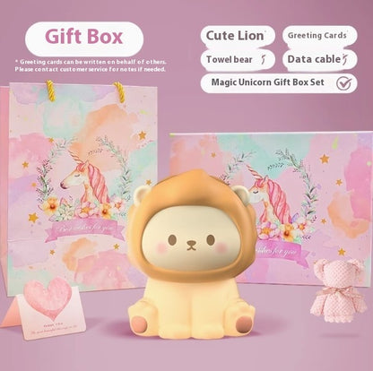 Squishy Lion Cub Night Light