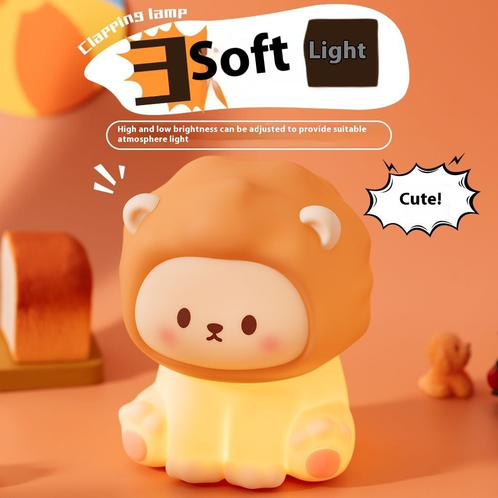 Squishy Lion Cub Night Light