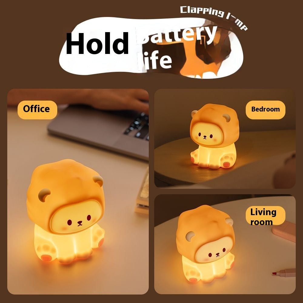 Squishy Lion Cub Night Light